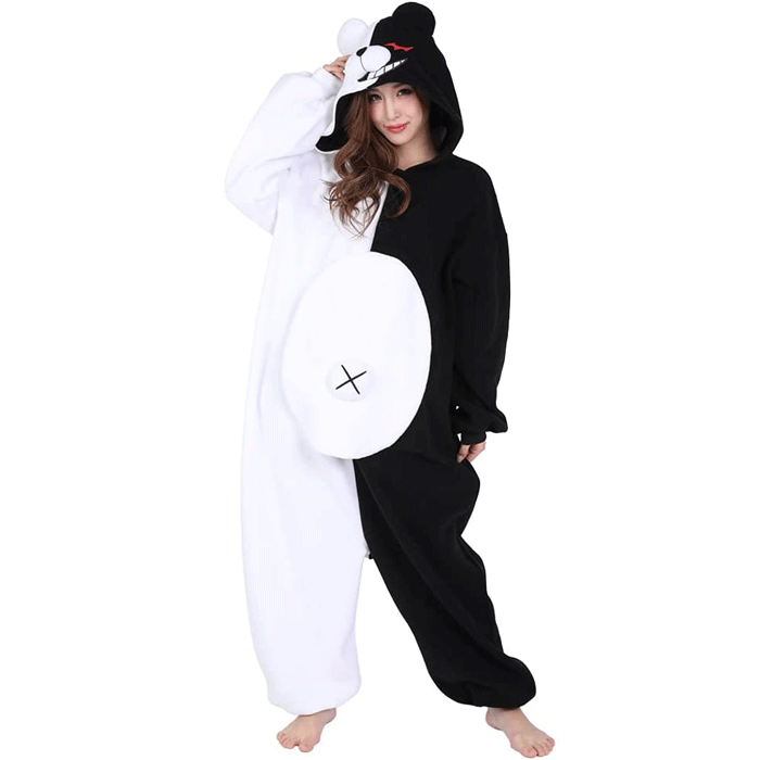 SAZAC(사자크) 단간론파 모노쿠마 동물 잠옷(졸업 할로윈 이벤트)(일본직수입정품)