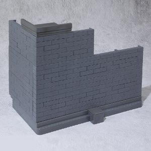 반다이 魂OPTION(혼옵션) Brick Wall(Gray Ver.)